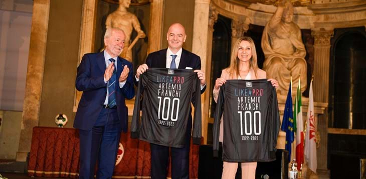 Centenario della nascita di Artemio Franchi. Infantino: “Difese i valori dello sport unendo il mondo del calcio”