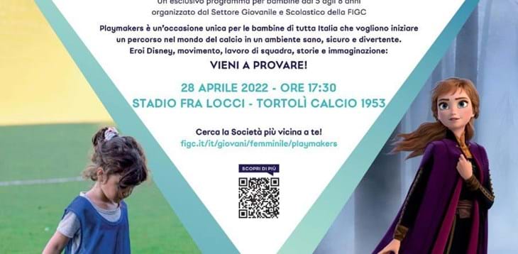 Playmakers, parte anche in Sardegna il progetto per le bambine dai 5 agli 8 anni