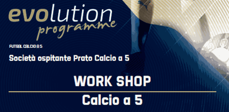 Workshop Futsal Calcio a 5 su “attività di base e settore giovanile”
