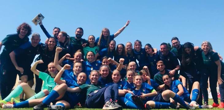 Successo in goleada per le Azzurrine all’esordio nel Torneo di Sviluppo UEFA in Croazia