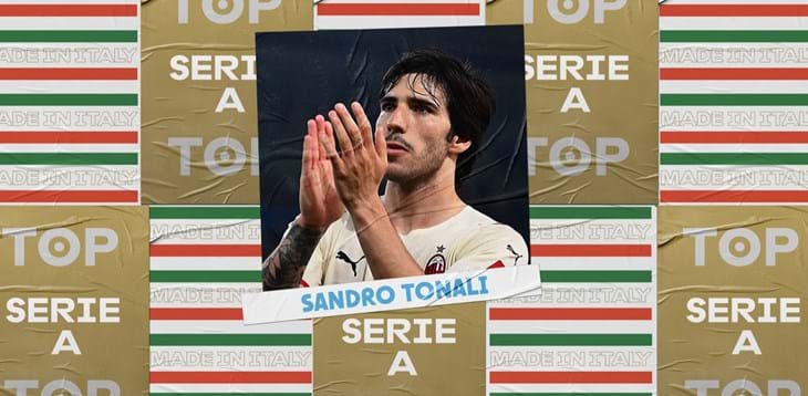 Italians in Serie A: Sandro Tonali stands out on matchday 36