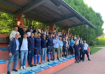 I partecipanti del corso Responsabile Settore Giovanile in visita presso il CFT di Verano Brianza