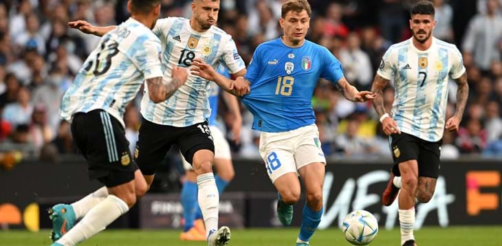 Messi show, a Wembley fa festa l’Argentina: Azzurri battuti dai gol di Lautaro, Di Maria e Dybala