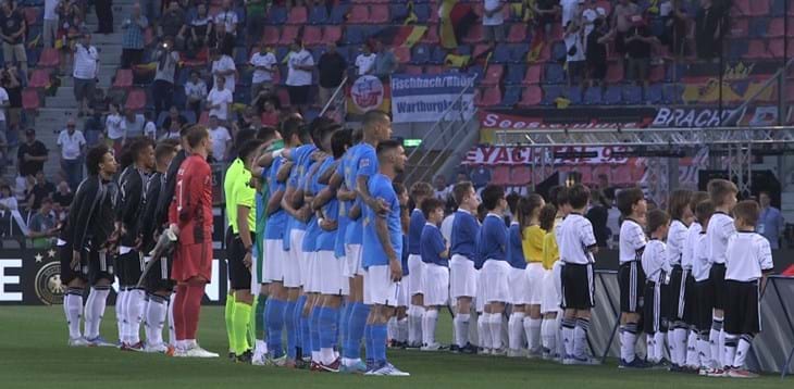 Italia-Germania 1-1: il match visto dalla Vivo Azzurro Cam - Video