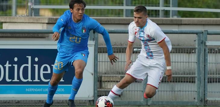 European qualifiers. Italy beat Luxembourg, to overtake Sweden and lead the group