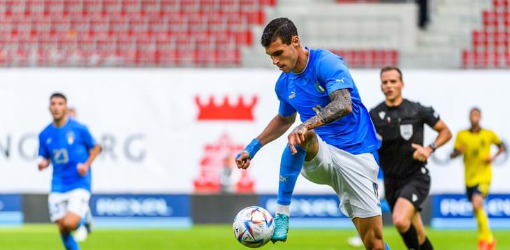 Italy U21s held to 1-1 draw by Sweden