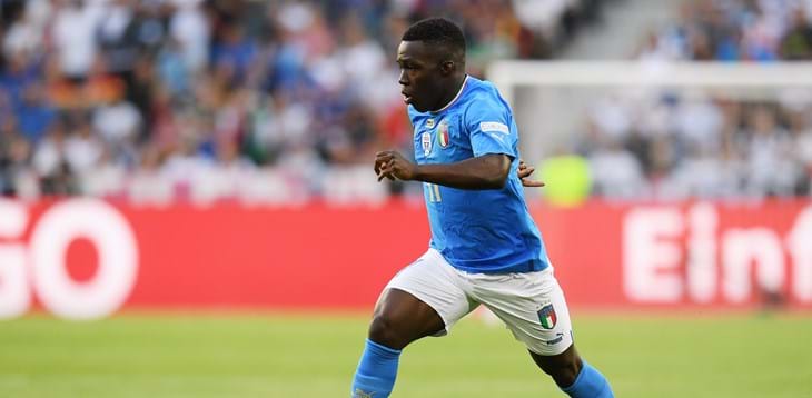 Wilfried Gnonto è il Migliore Azzurro di Germania-Italia secondo i tifosi