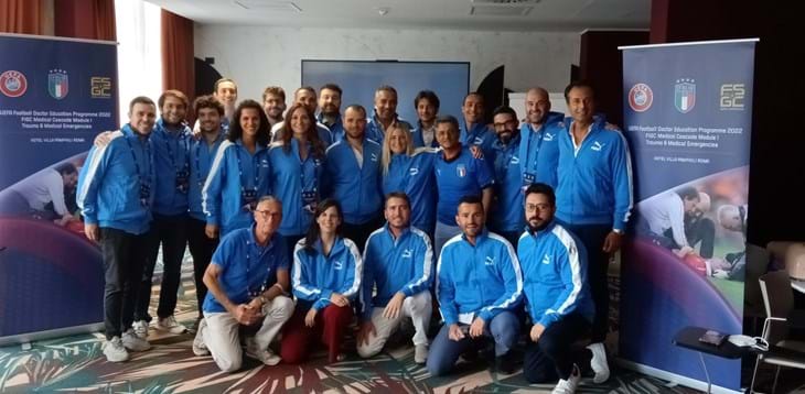 UEFA Football Doctor Education Programme: svolto a Roma il corso organizzato da FIGC e FSGC