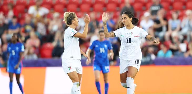 Martina Piemonte è la Migliore Azzurra di Francia-Italia secondo i tifosi