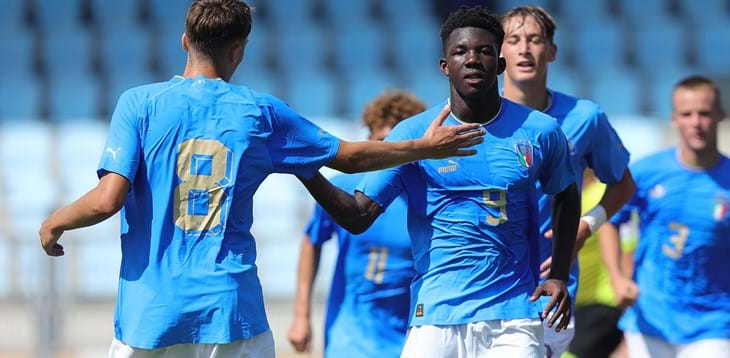 Another 3 goals against Albania at Coverciano through Esposito, Owusu, Graziani, a good start for Franceschini’s boys