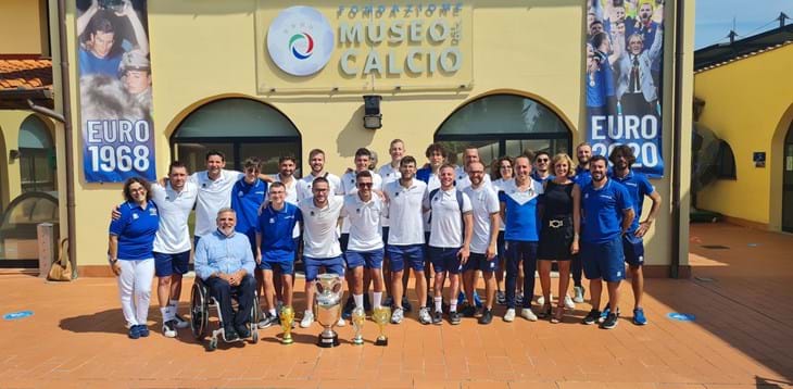 Una giornata nel segno dell’inclusività: la visita della Nazionale di calcio a 7 per atleti con cerebrolesione