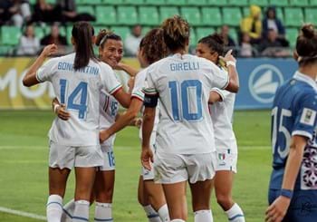 Le Azzurre sono arrivate a Ferrara. Inizia il conto alla rovescia verso il decisivo match con la Romania