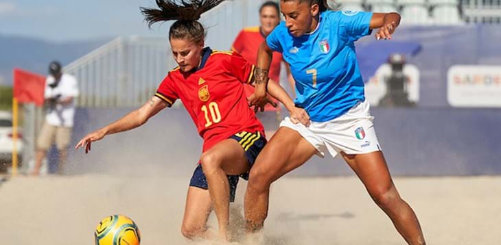 Europeo. All’Italbeach femminile non riesce l’impresa: alla Spagna il titolo europeo. Terzo posto per la maschile