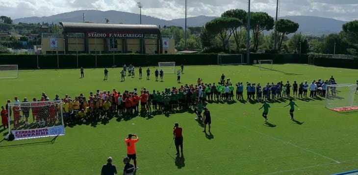 Calcio integrato a Coverciano.