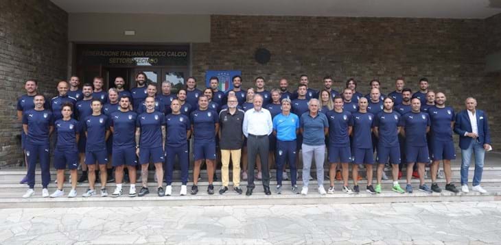 Ufficializzati i nuovi allenatori UEFA A. Gli ex azzurri Marco Parolo ed Elisa Camporese i migliori del corso