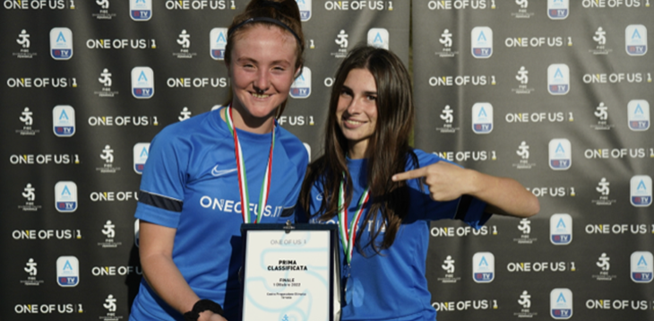A Tirrenia si chiude la 2ª edizione femminile di ‘One of Us’, il primo talent game dedicato al calcio