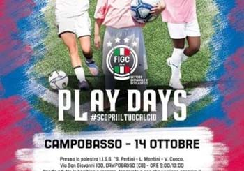 PLAY DAYS A CAMPOBASSO IL 14 OTTOBRE