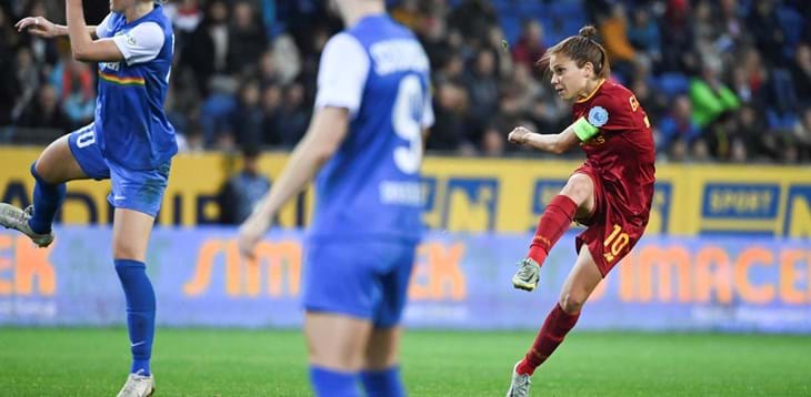 Roma, vittoria batticuore: le giallorosse passano 4-3 a St. Pölten e restano a punteggio pieno nel girone. Giovedì la Juve