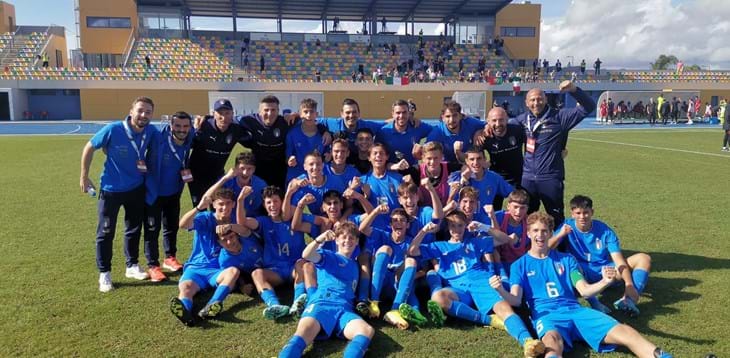 Ad Albufeira l’Italia vince contro il Portogallo e conquista il Torneo di Sviluppo Uefa