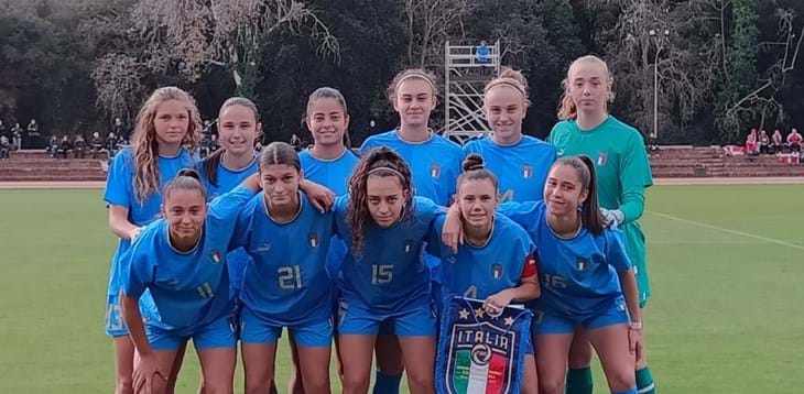 Azzurrine sconfitte 5-1 dalla Danimarca al CPO di Tirrenia: di Sciabica su rigore l'unica rete dell'Italia