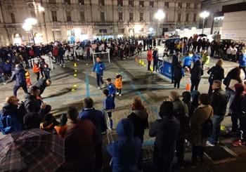 Sport in piazza a Catanzaro, presente anche il Settore giovanile e scolastico con il "calcio di strada"