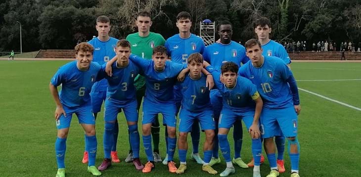 Italia a valanga sull'Ungheria (7-2): in gol Vignato, Raimondo, due volte Mancini, D'Andrea e Missori più un'autorete
