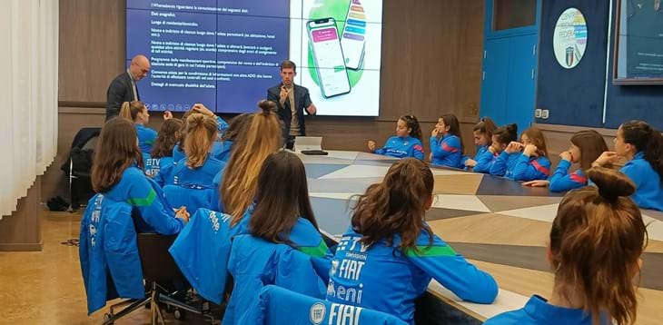 Progetto HatTrick V: incontro sul programma educativo antidoping con le ragazze dell’Under 16 Femminile