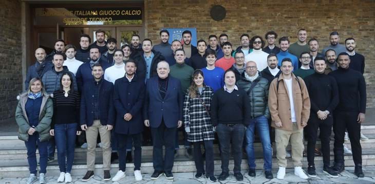 Osservatore calcistico, ufficializzati gli allievi che si sono diplomati dopo aver superato il corso di Coverciano
