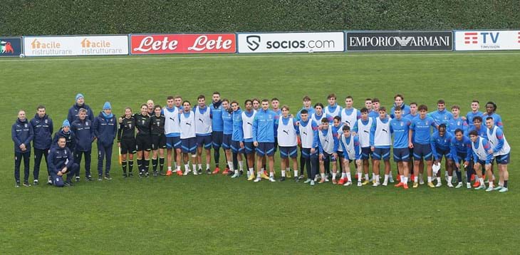 Terminato a Coverciano lo stage dedicato ai calciatori di interesse nazionale. Mancini: “Bilancio positivo”