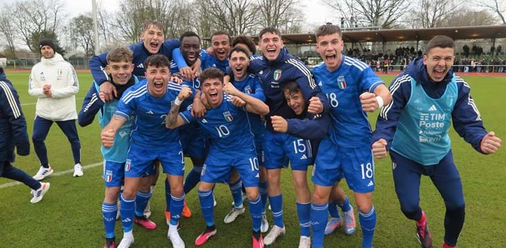Fase élite. Una grande Italia: a Brema gli Azzurrini battono la Germania 3-2 con una doppietta di Pisilli e la rete di D’Andrea