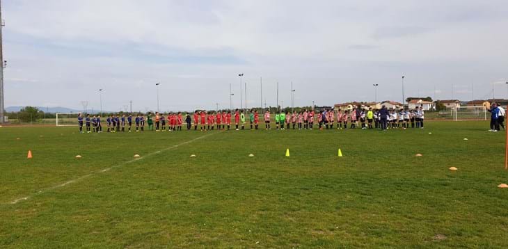 Festa provinciale Grassroots Challenge categoria Pulcini per la provincia di Pisa.