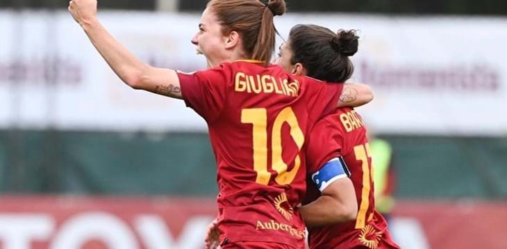 Trionfo Roma al Tre Fontane: le giallorosse battono la Fiorentina e conquistano il primo Scudetto della loro storia