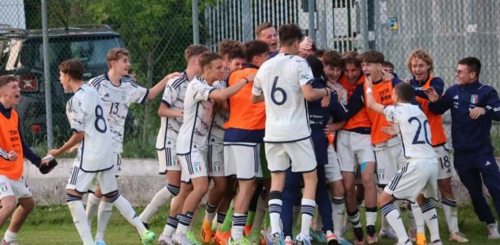 Torneo delle Nazioni, gli Azzurrini battono la Slovenia ai rigori (7-6) in semifinale: lunedì 1° maggio c'è l'Irlanda per il titolo