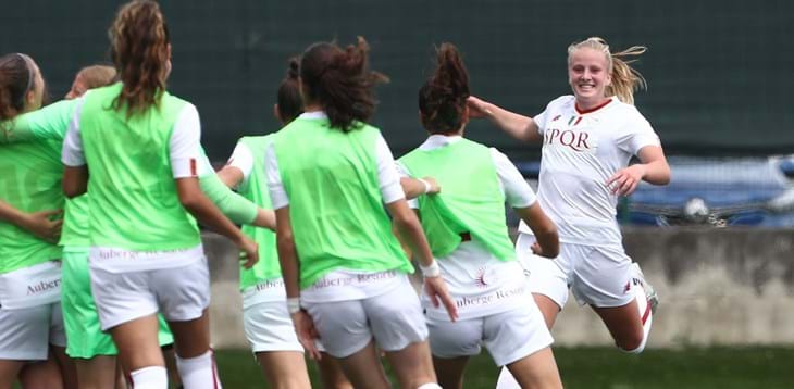 Kramzar e Montesi fanno volare la Roma: le giallorosse superano il Milan e conquistano la quinta finale consecutiva