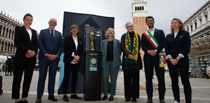 A Venezia la tappa italiana del FIFA Women's World Cup Trophy Tour. Bertolini: