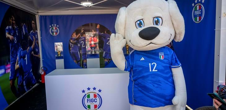 La FIGC al Giro d’Italia, uno stand per l’arrivo della corsa rosa a Roma