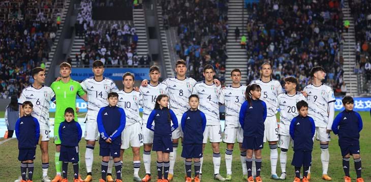 Under 20s back in Italy today: meeting with the FIGC arranged