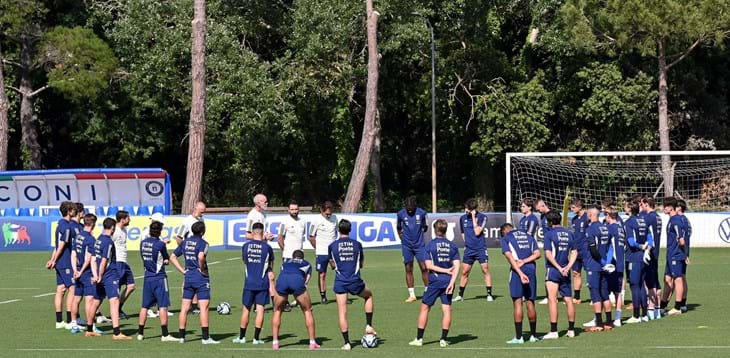 The official list of 23 players called up for the European Championships is released, Gnonto is also included