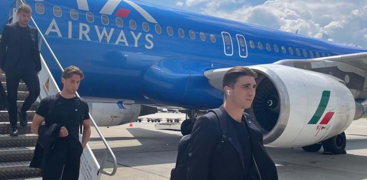Azzurrini arrived in Cluj, Gnonto also in the group.