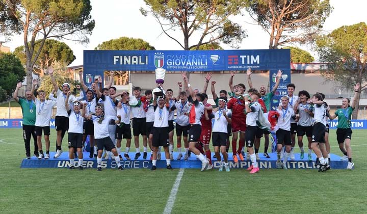 Cesena, la doppietta è servita: romagnoli ancora campioni d'Italia Under 15