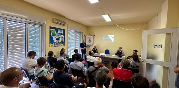 Riunione con le società di Terzo Livello di Catania, Messina, Agrigento, Enna, Caltanissetta, Ragusa e Siracusa