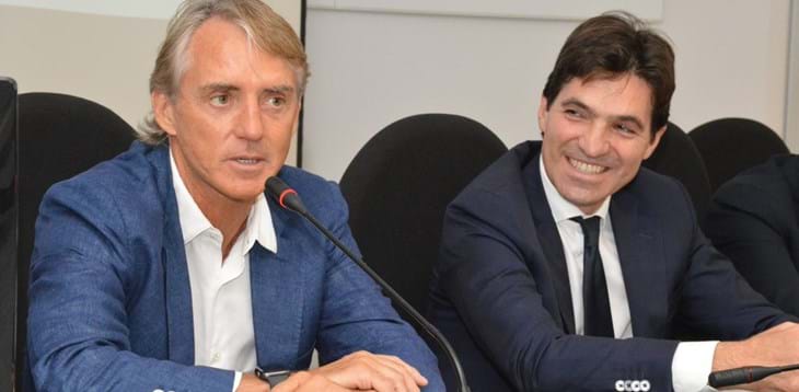 Venerdì ad Ancona la finale Under 17 tra Roma e Inter, nell'intervallo incontro stampa con Acquaroli, il Ct Mancini e Tisci