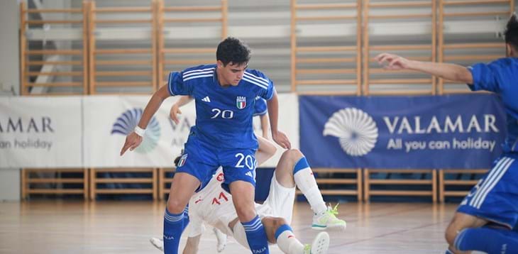 Torneo “Futsal Week”, sorrisone Azzurrini: con la Rep. Ceca decide Schettino. Domenica finale per il podio col Portogallo
