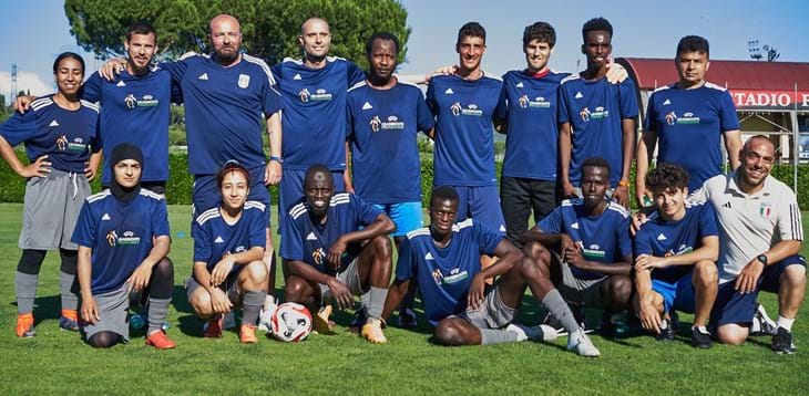 Ultime sessioni di allenamento a Coverciano per la squadra italiana che parteciperà alla UEFA Euro Unity Cup