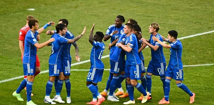 U21 Euros: Italy hold on to defeat Switzerland 3-2