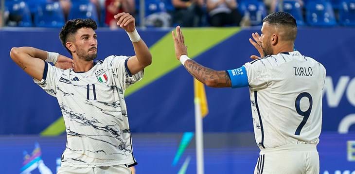 Giochi del Mediterraneo su sabbia, Del Duca sceglie i 12: il 9 l’esordio con l’Egitto