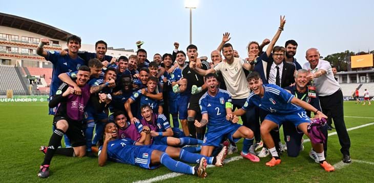 A comeback draw and Italy are through to the semi-finals. First Strzalek strikes then Hasa's goal sends Italy through