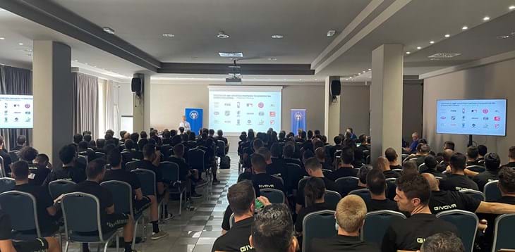FIGC Integrity Activities: match fixing meeting for referees from CAN C