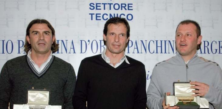 La Panchina d’oro al tecnico del Cagliari, Massimiliano Allegri