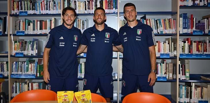 The latest challenge for the Azzurri: Biraghini Snacks